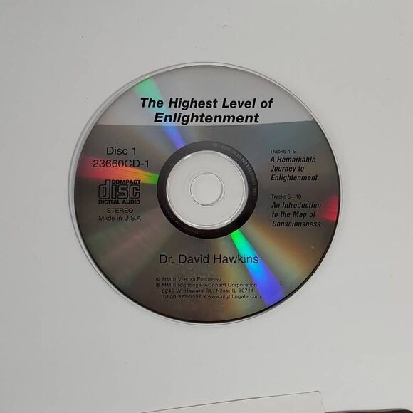 DR. DAVID HAWKINS The Highest Level of Enlightenment [CD, Set] - Picture 5 of 10